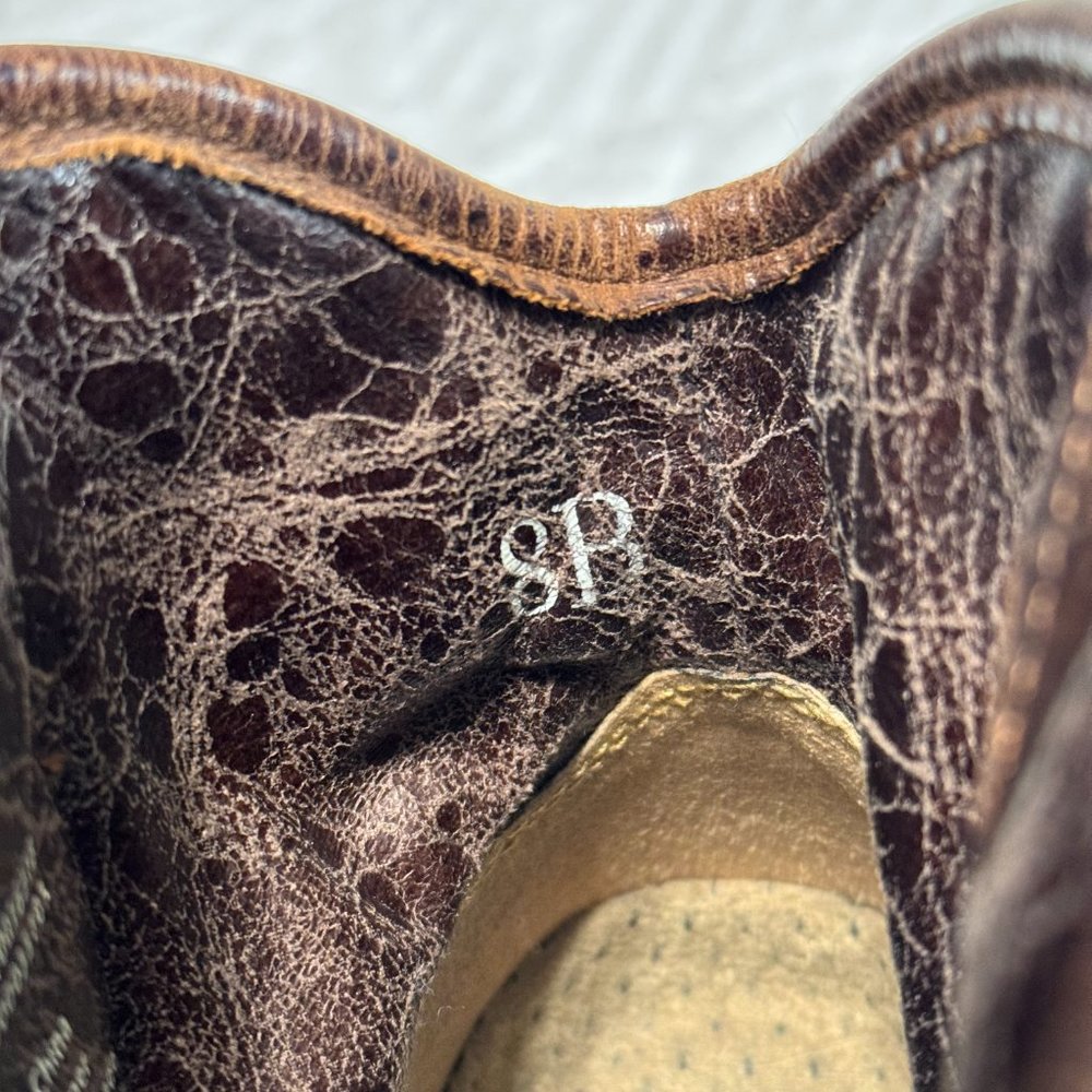 Ariat X Pendleton Meadow Wool Leather Cowgirl Wes… - image 8